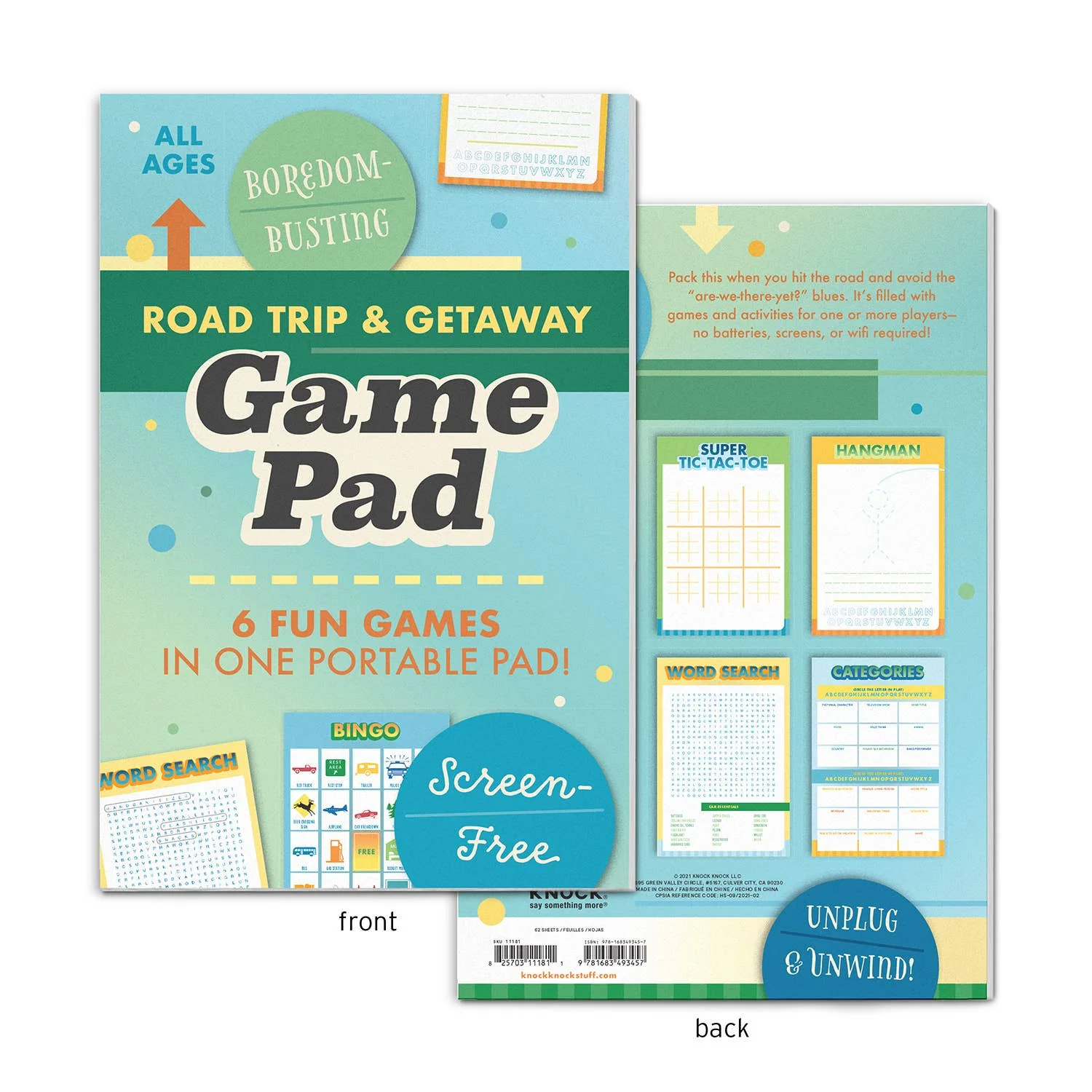 Road Trip & Getaway Game Pad - Image 5