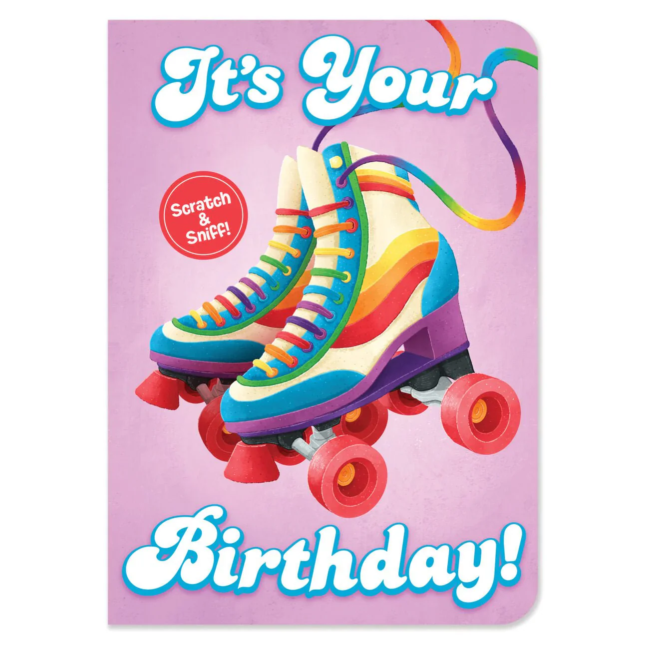 Rollerskates Scratch & Sniff Card
