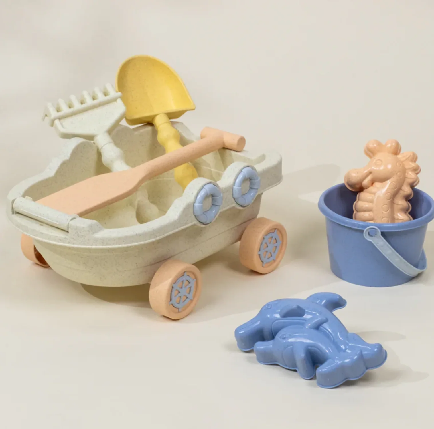 Sand Toy Wagon Set
