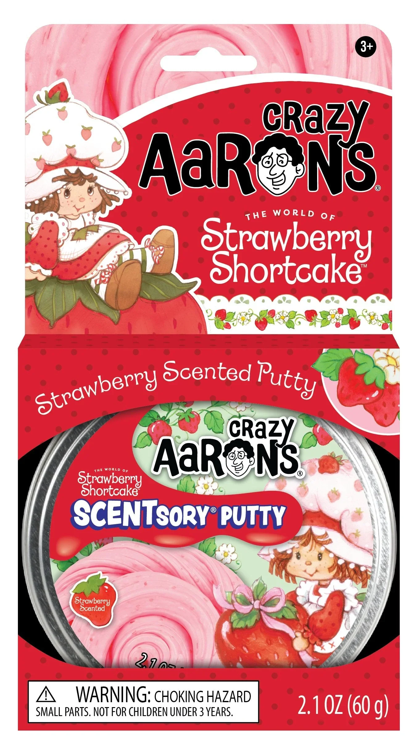 SCENTsory Strawberry Shortcake Thinking Putty