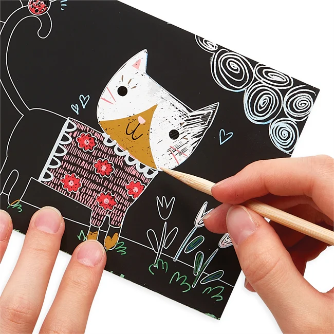 Scratch & Scribble Cutie Cats - Image 3