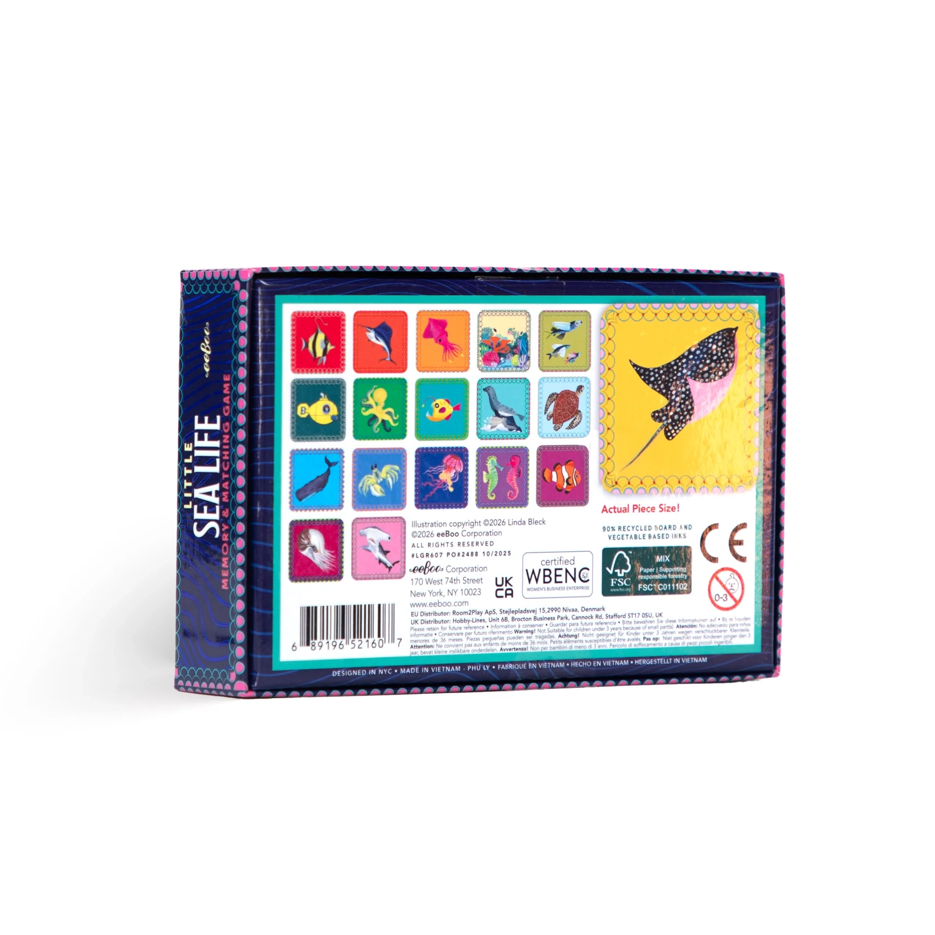 Sea Life Little Memory & Matching Game - Image 2