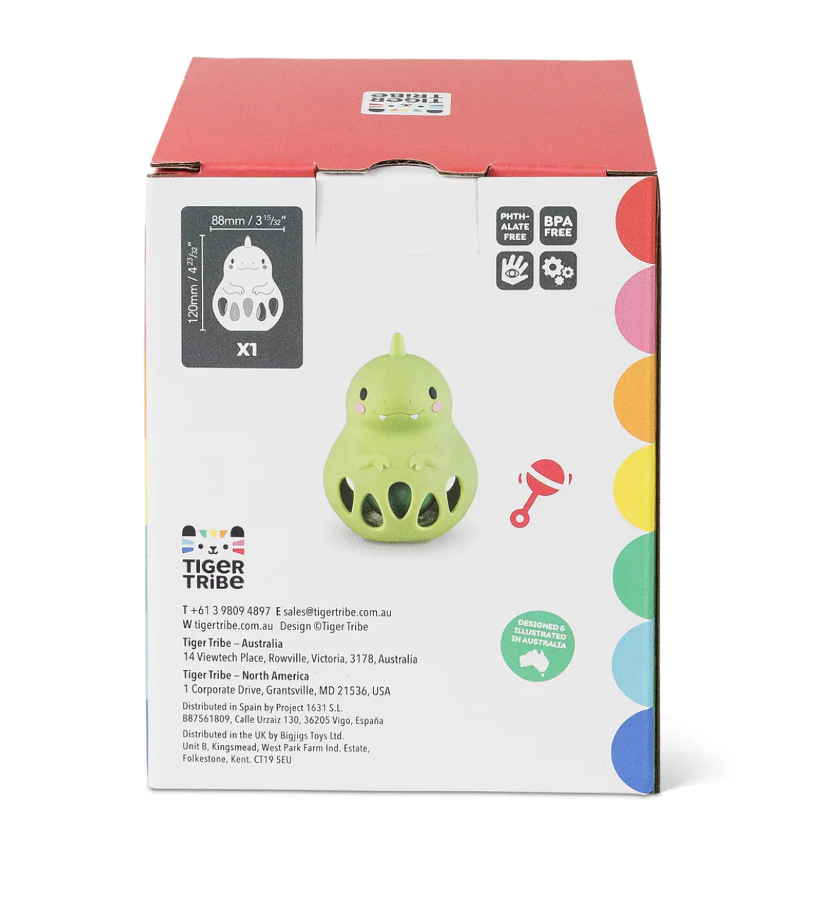 Silicone Rattle | Dino - Image 6