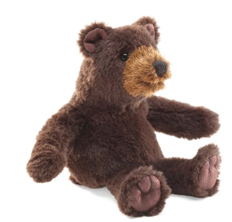 Sitting Bear Finger Puppet - Image 2
