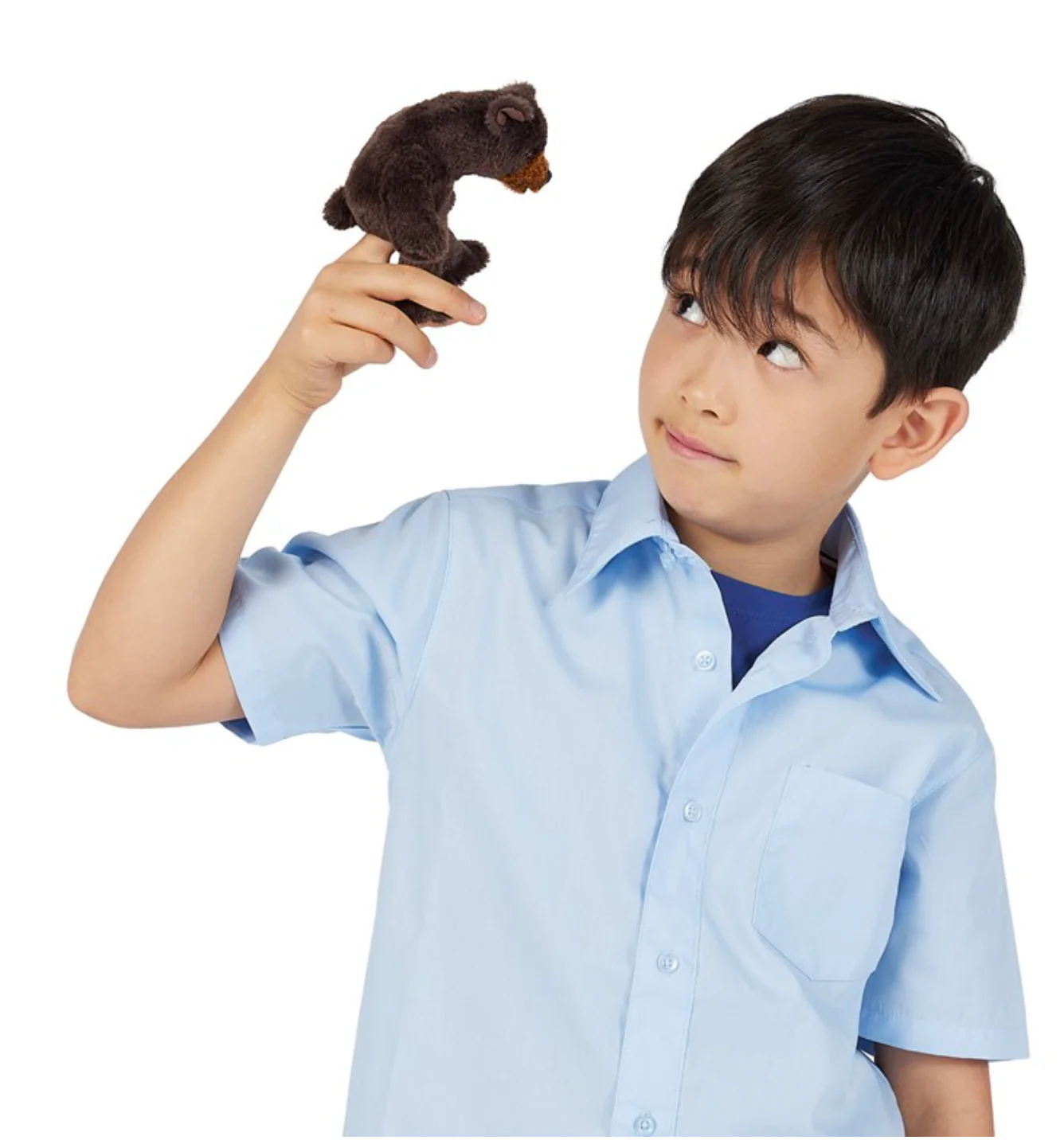 Sitting Bear Finger Puppet - Image 3