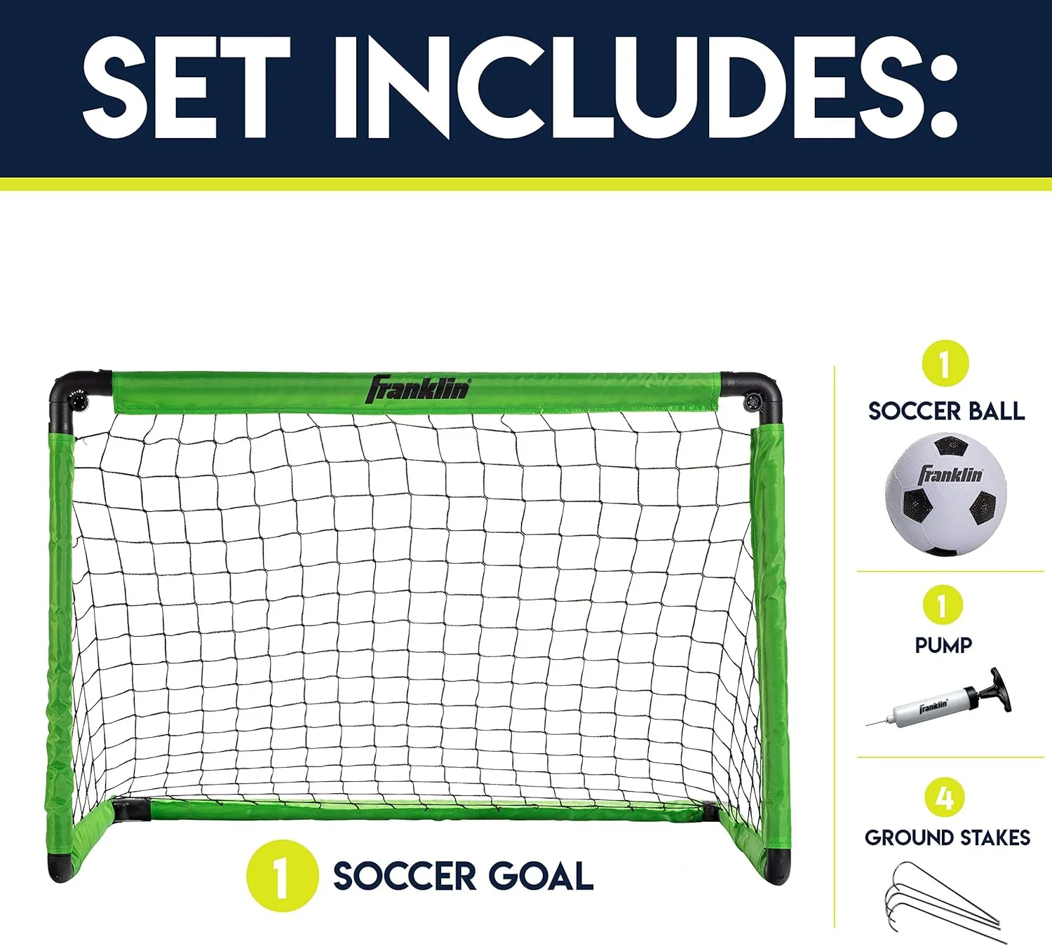 Soccer Goal with Ball & Pump - Image 3
