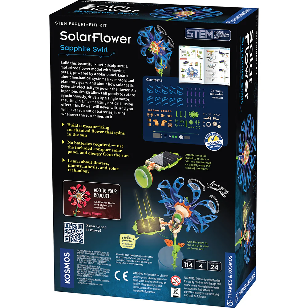 SolarFlower | Sapphire Swirl - Image 6