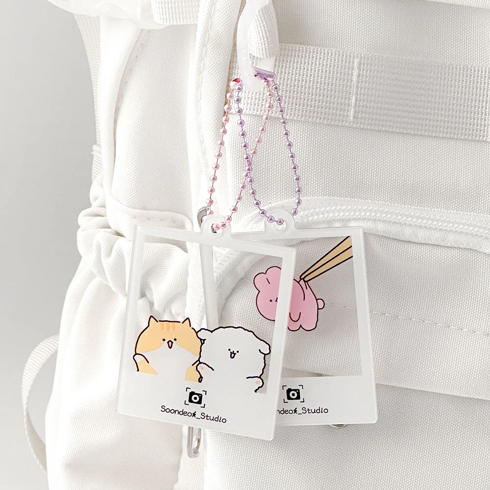 Soondeok Friends Photo Frame Keyring - Image 3