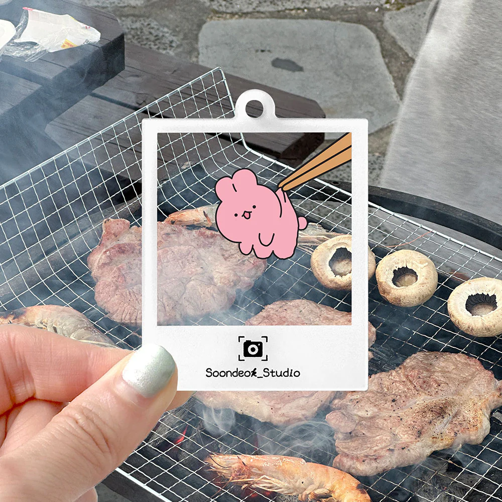 Soondeok Friends Photo Frame Keyring - Image 5