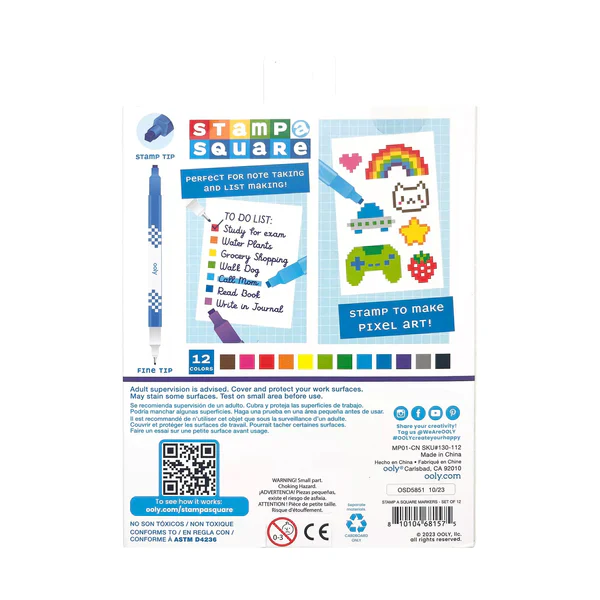 Stamp A Square Markers - Image 7