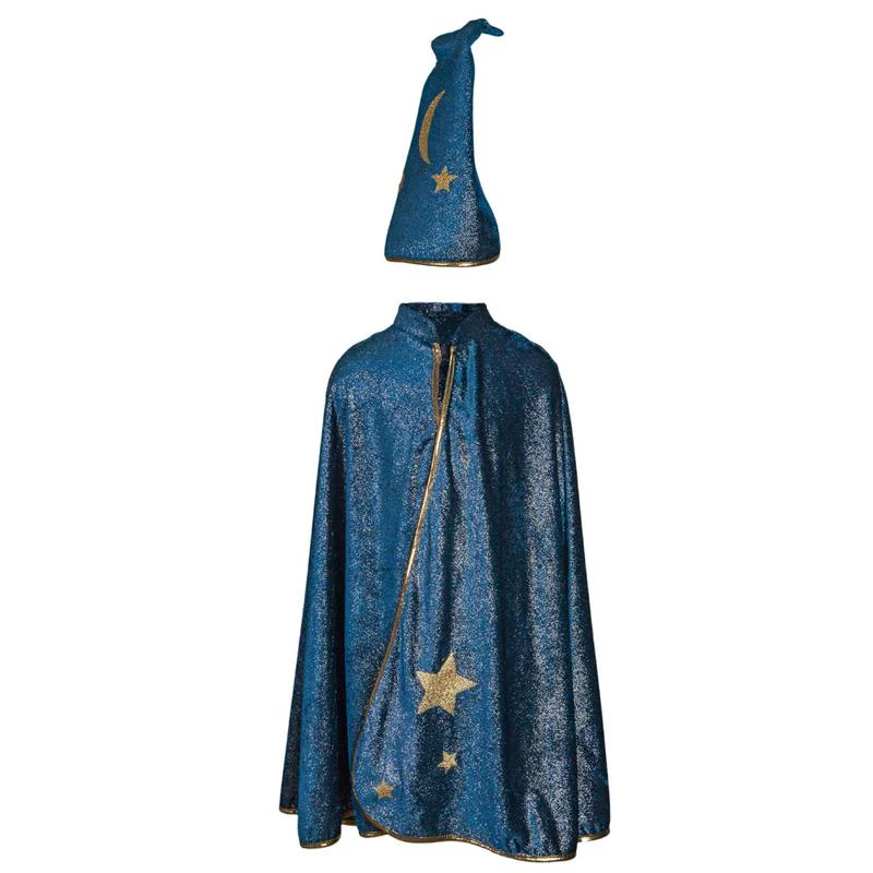 Starry Night Wizard Cape & Hat - Image 5