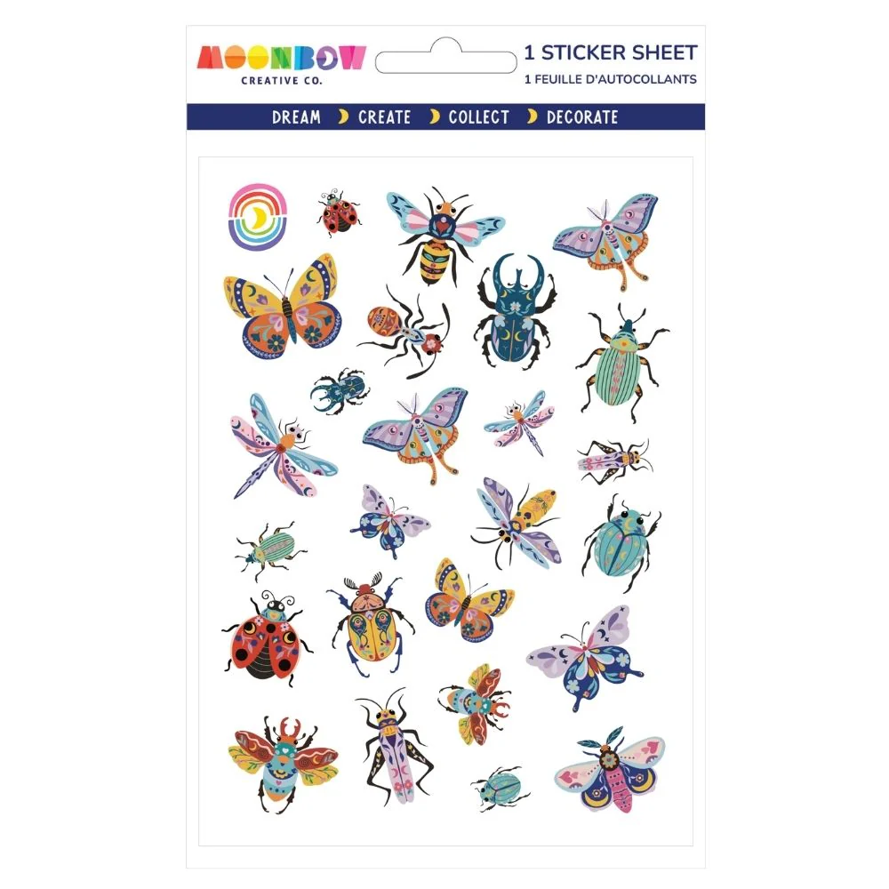 Stellar Insects Glossy Stickers