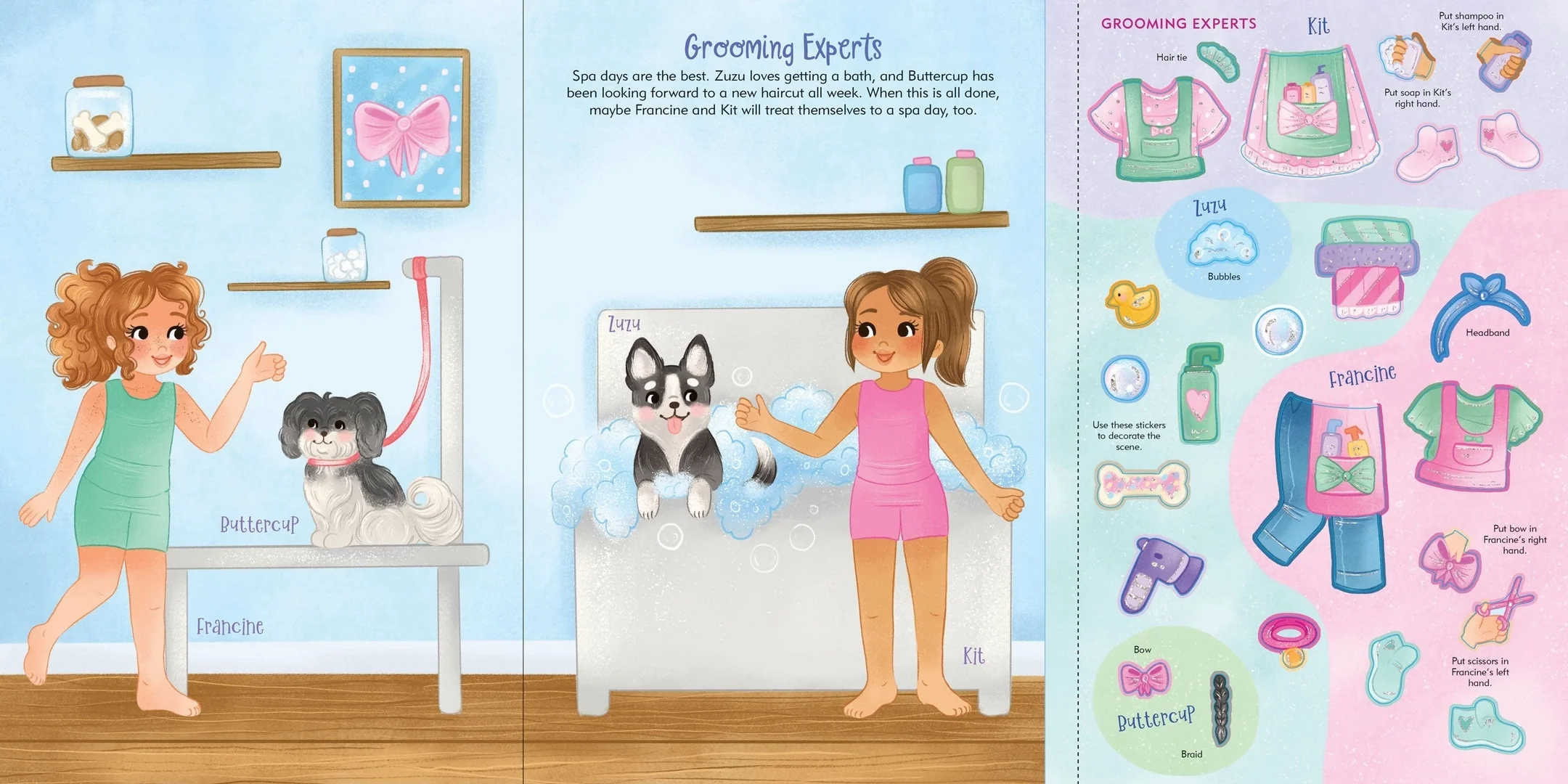 Sticker Doll Dress Up | Puppies - Image 3