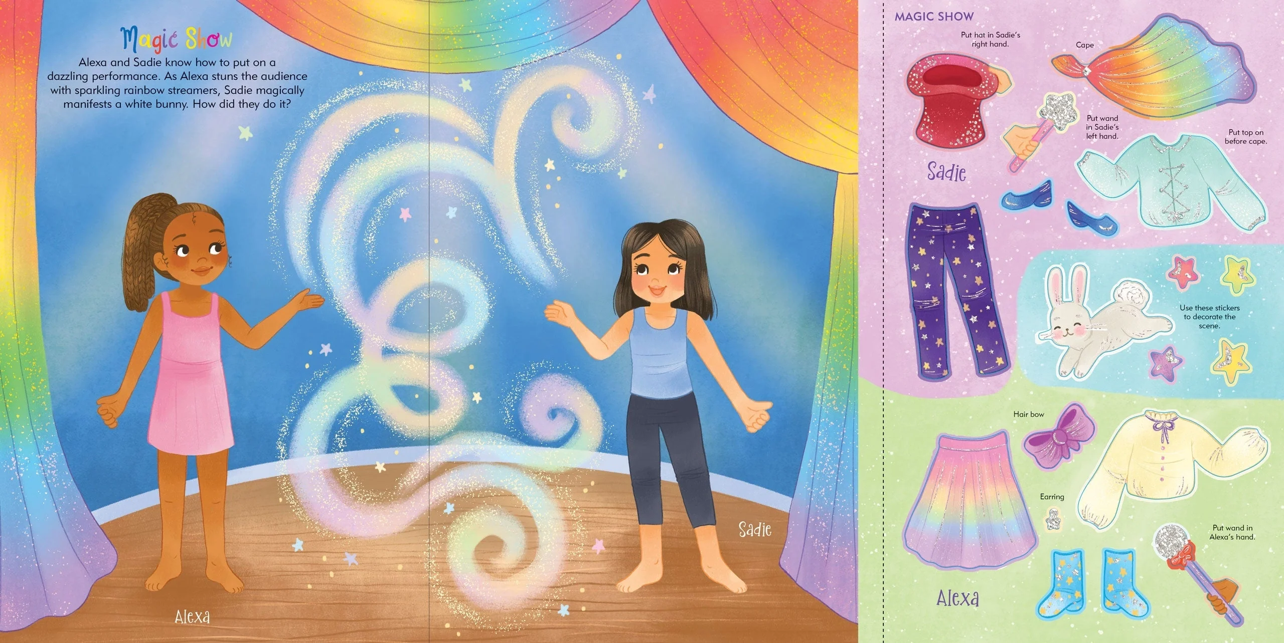 Sticker Doll Dress Up | Rainbow Magic - Image 3