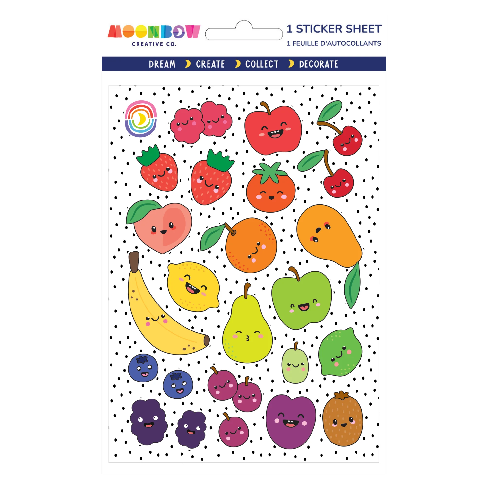 Sunshine Orchard Glossy Stickers