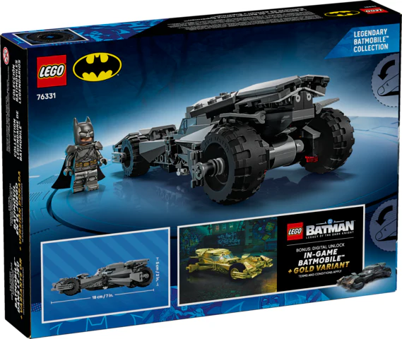 Super Heroes DC Batman v Superman Batmobile - Image 2