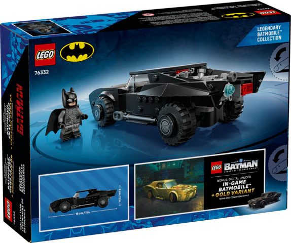 Super Heroes DC The Batman Batmobile - Image 2