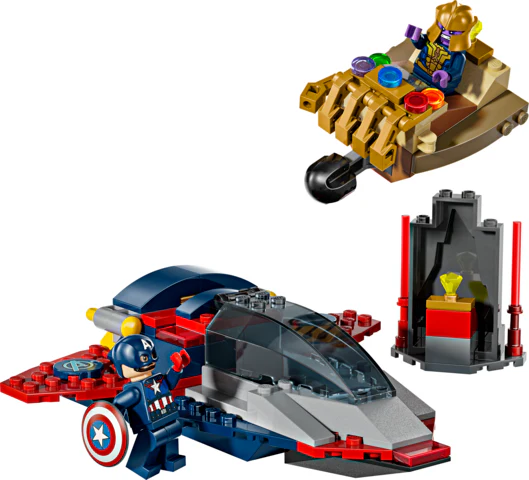 Super Heroes Marvel Captain America vs Thanos - Image 3