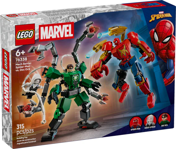 Super Heroes Marvel Mech Battle: Spider-Man vs Doc Ock