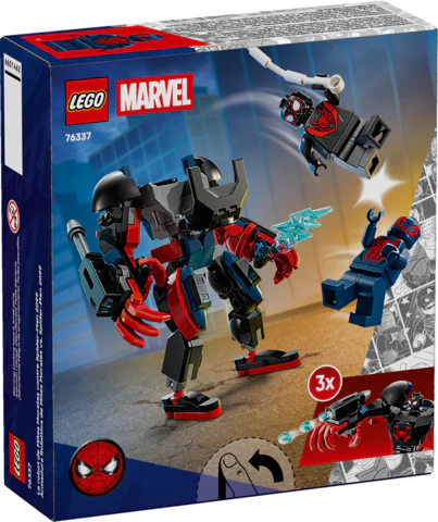 Super Heroes Marvel Miles Morales Mech vs Spider-Man - Image 2
