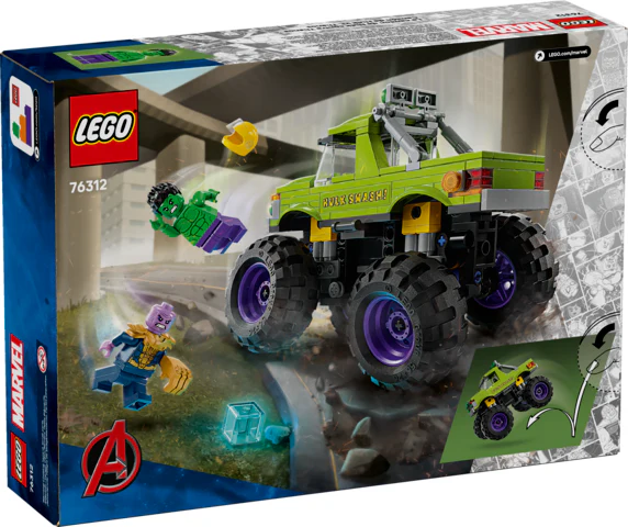 Super Heroes Marvel The Hulk Truck vs Thanos - Image 2