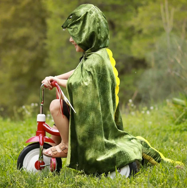 T-Rex Hooded Dinosaur Cape - Image 3