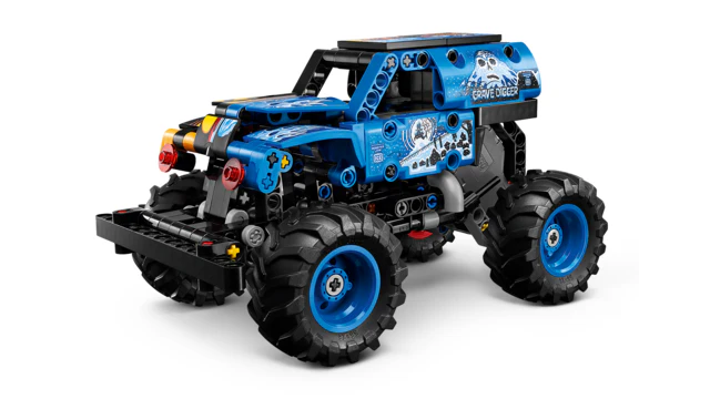 Technic Monster Jam Grave Digger Fire & Ice - Image 4