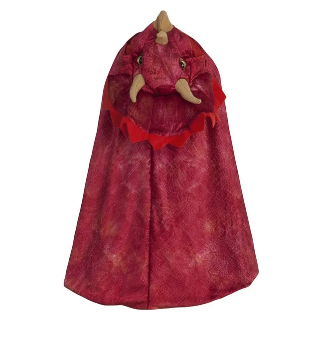 Triceratops Hooded Dinosaur Cape - Image 6
