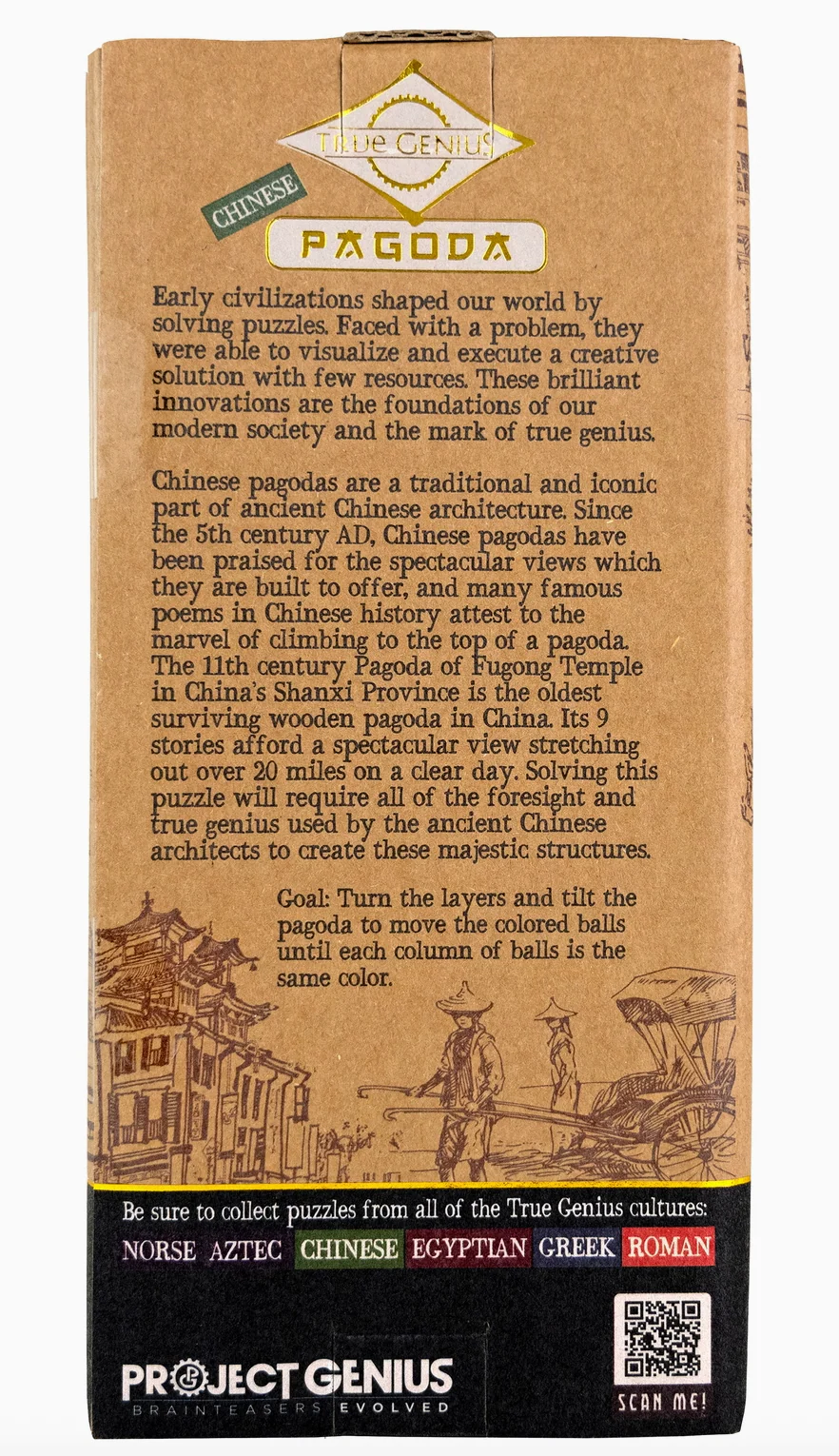 True Genius | Chinese Pagoda Puzzle - Image 3
