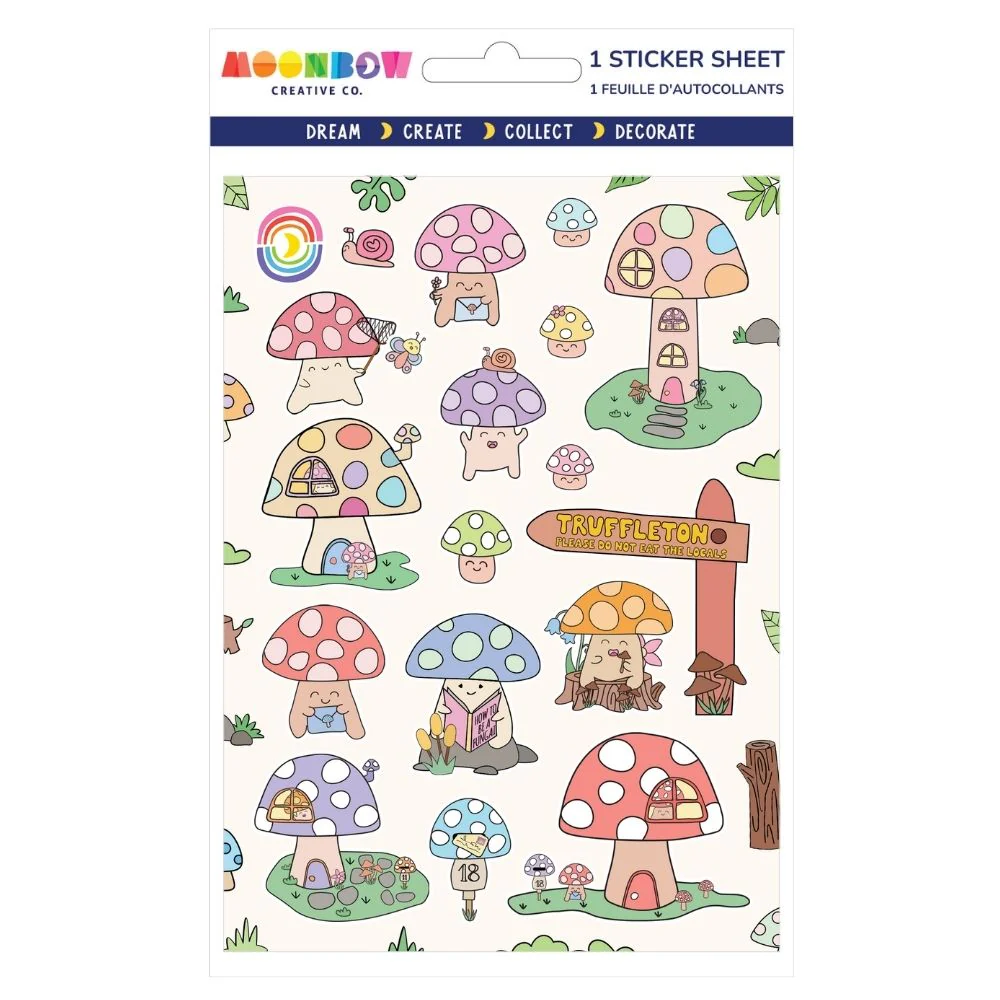 Truffleton Glossy Stickers