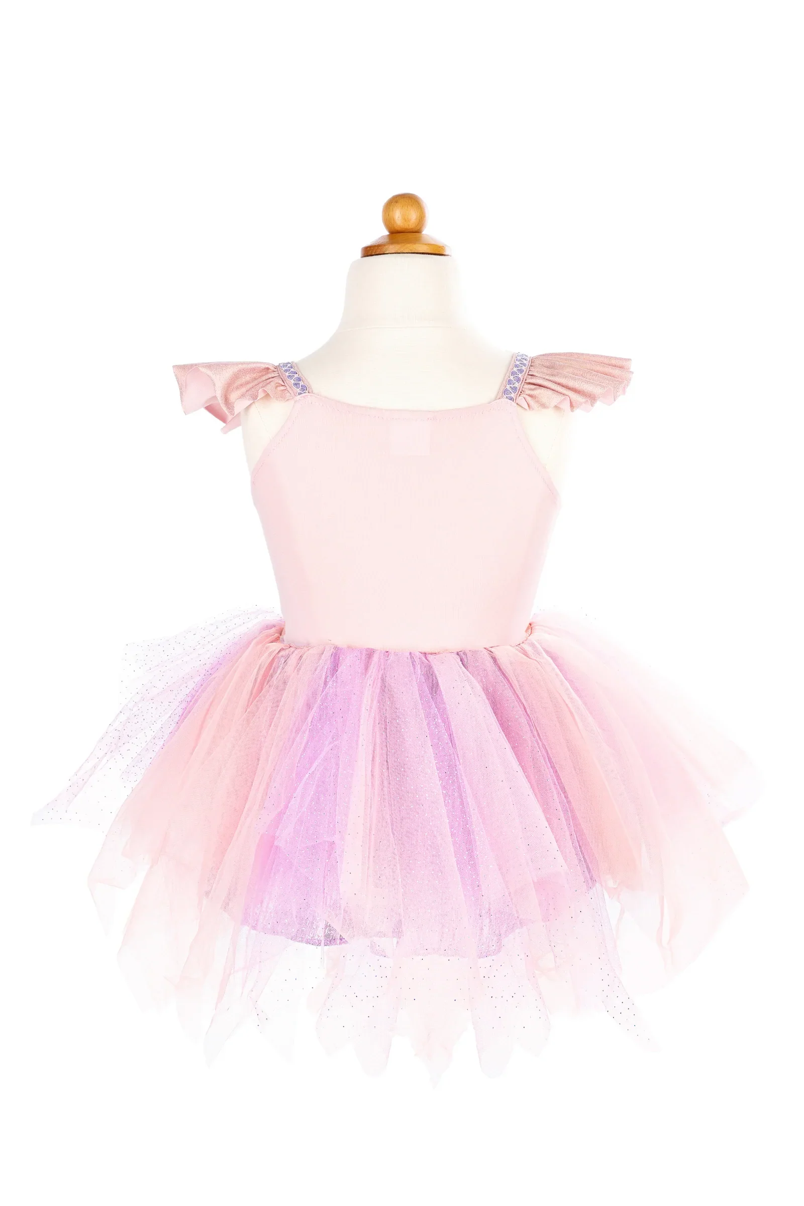 Pink Shimmer Unicorn Dress & Headband | Size 3-4 - Image 4