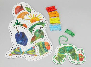 Very Hungry Caterpillar Lacing Cards - Image 3