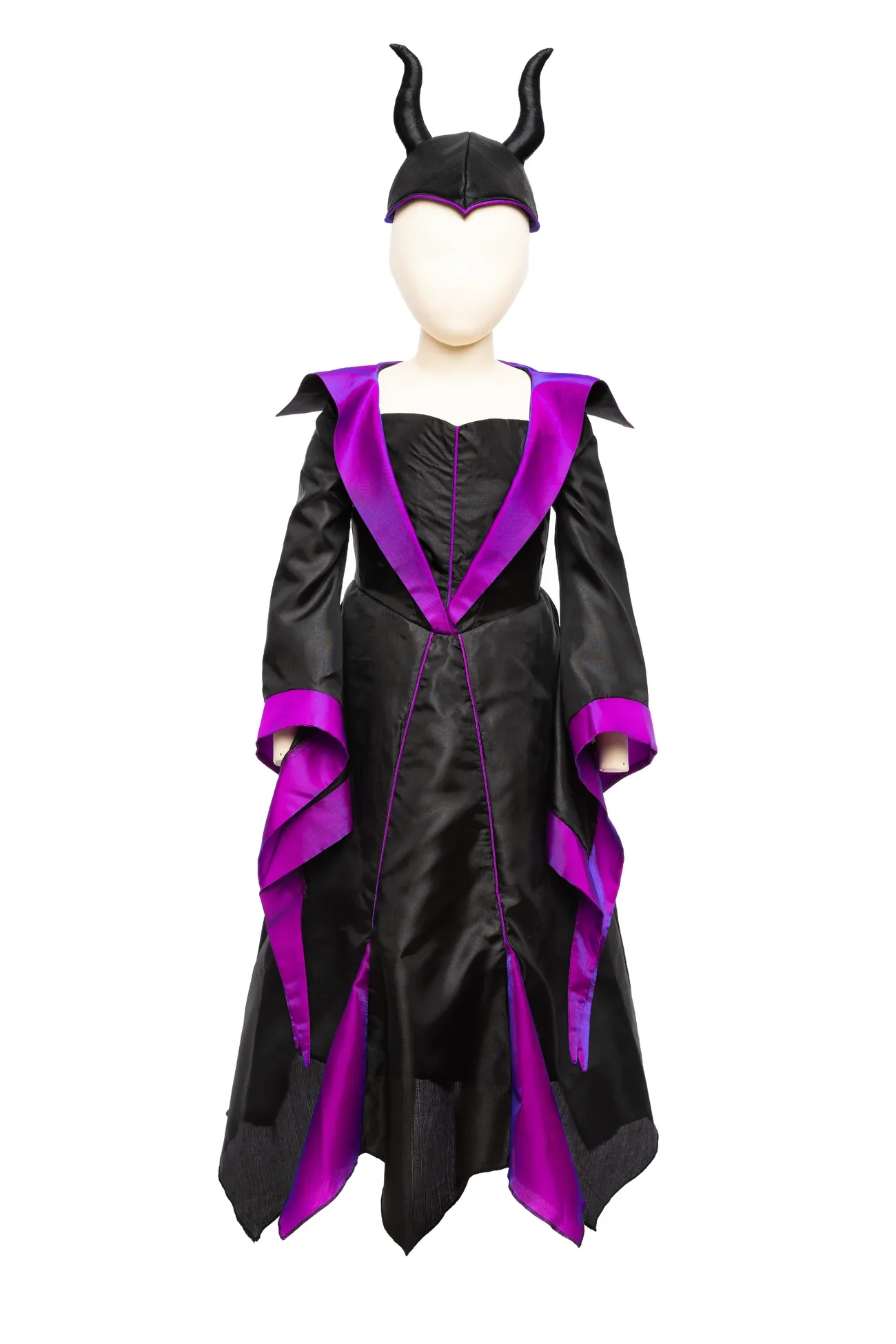 Villian Princess Dress & Headpiece | Size 5-6 - Image 4