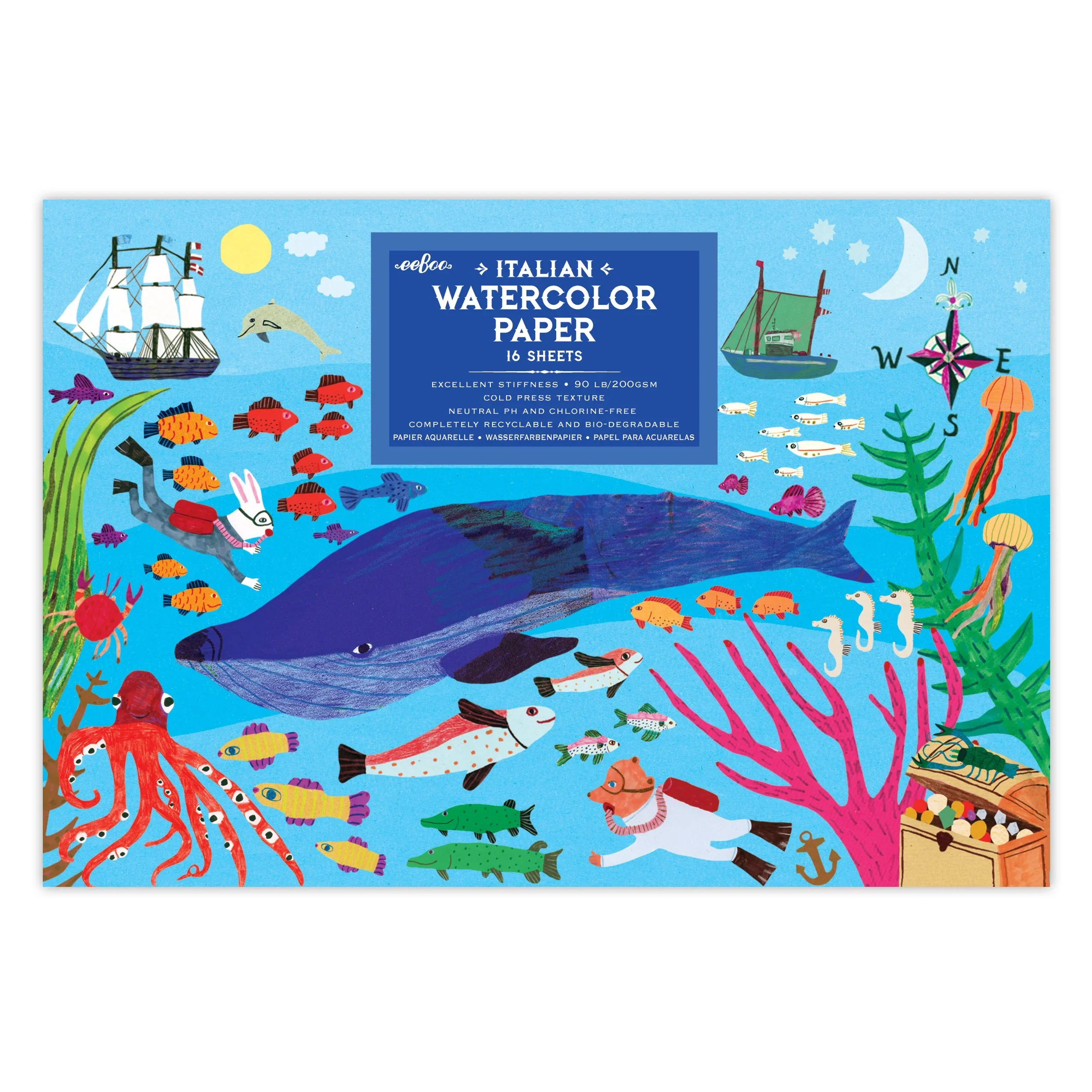 Watercolor Pad | In the Sea