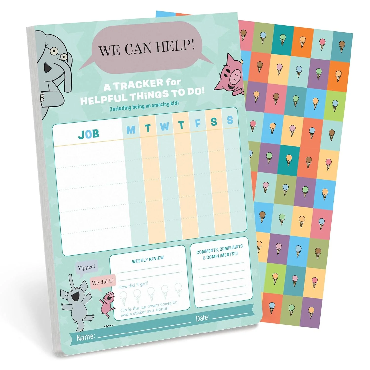 We Can Help! Elephant & Piggie Can-Do Chart