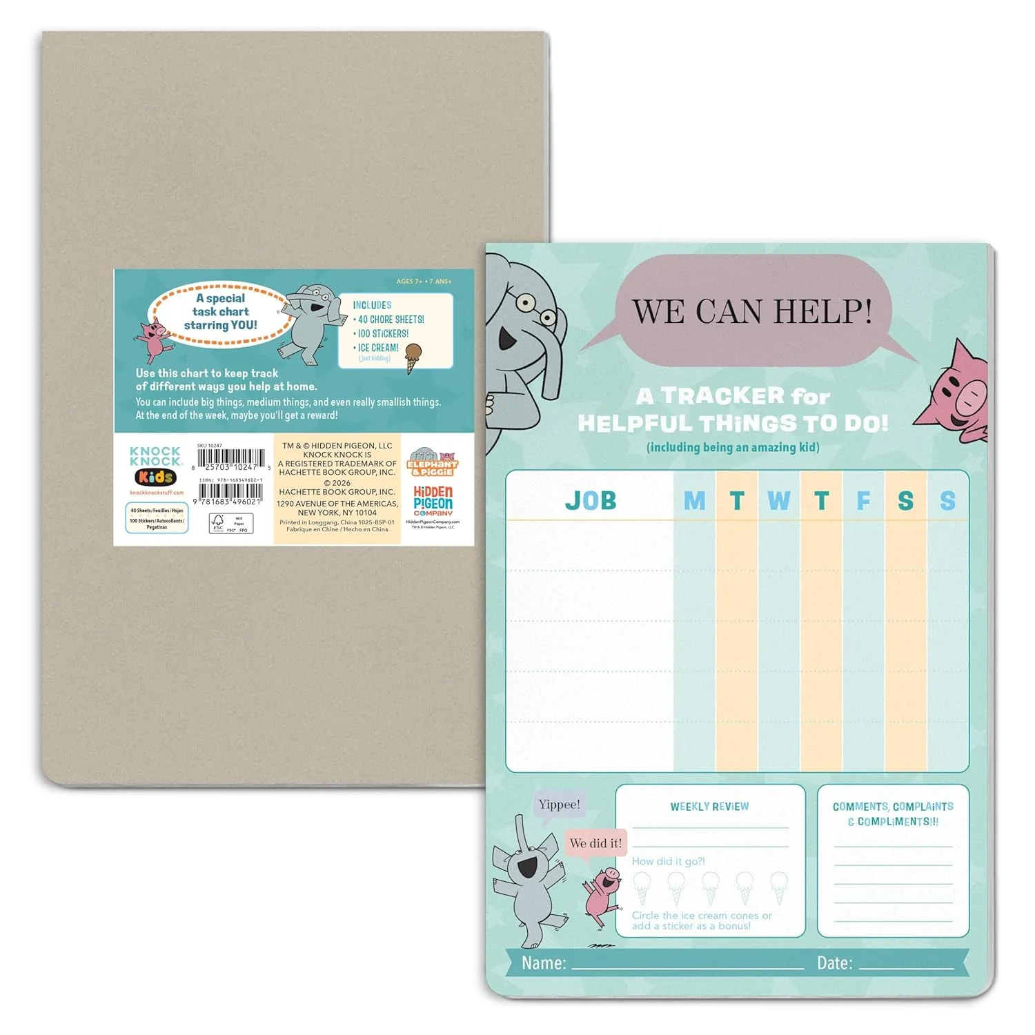 We Can Help! Elephant & Piggie Can-Do Chart - Image 2