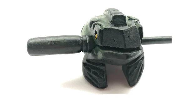 Wooden Croaking Frog | 3in Green - Image 2