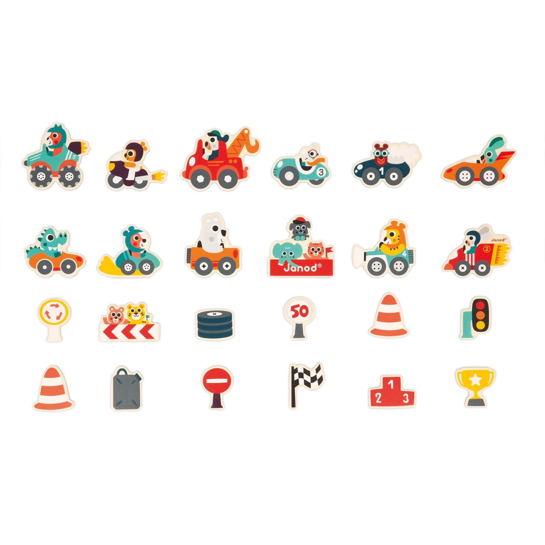 Wooden Magnets | Cars - Image 3