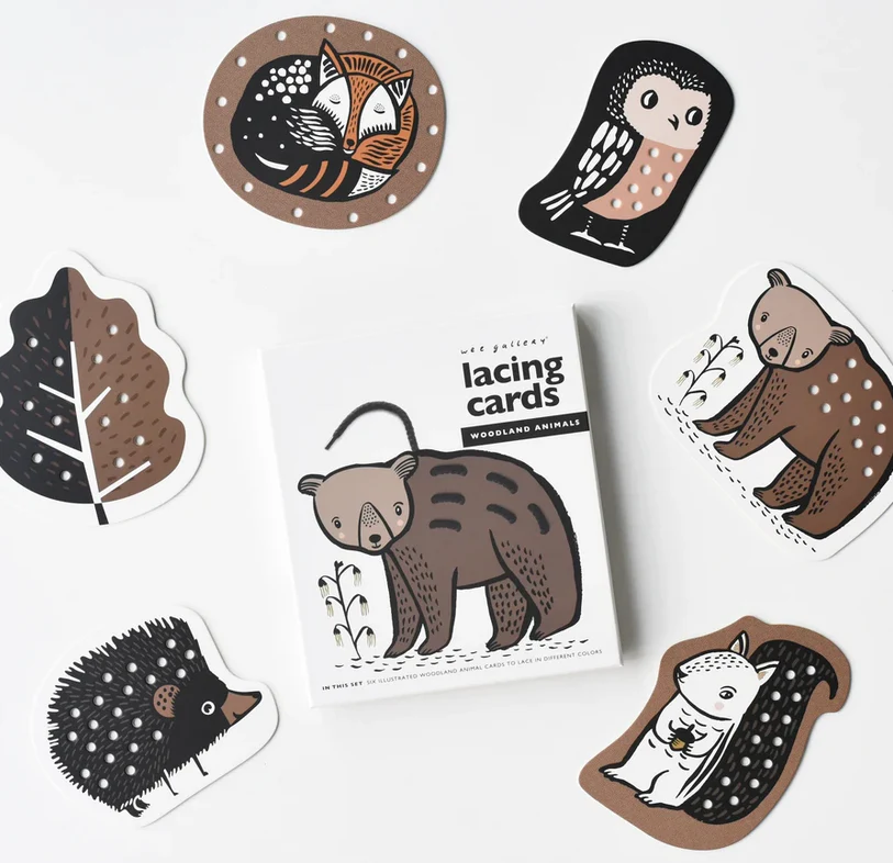 Lacing Cards | Woodland Animals - Image 4
