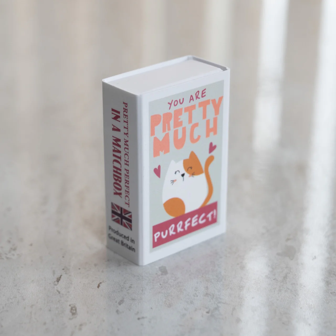 You're Purrfect Felt Cat Matchbox - Image 5