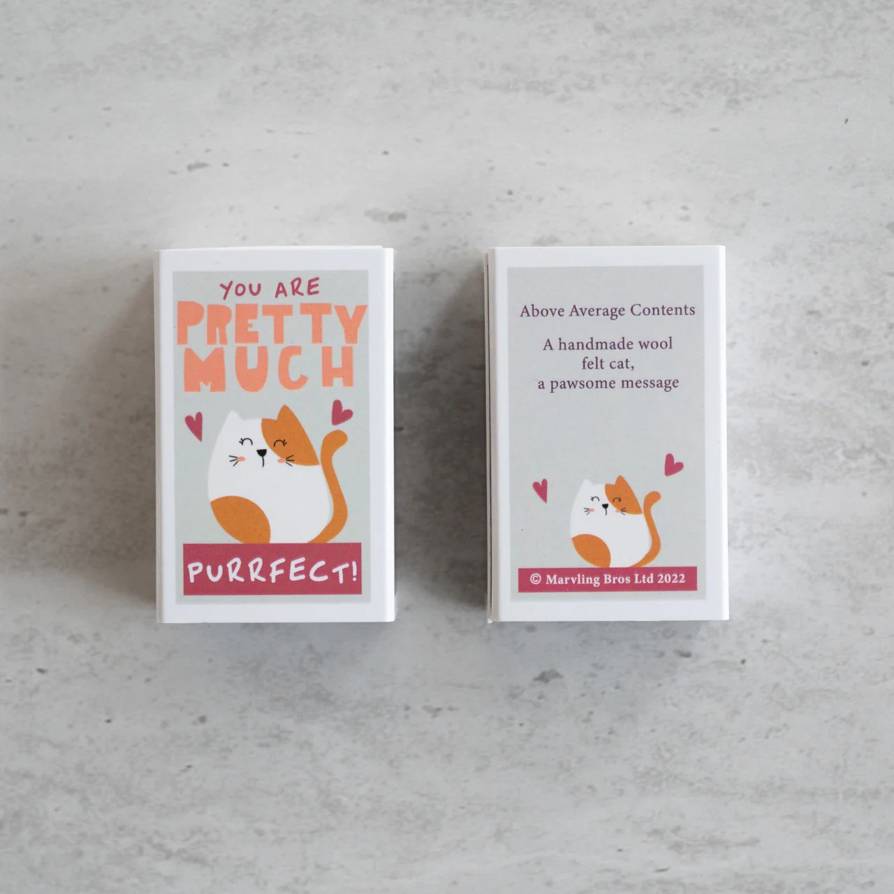 You're Purrfect Felt Cat Matchbox - Image 6