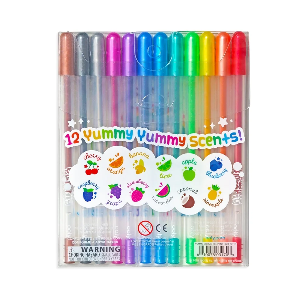 Yummy Yummy Scented Glitter Gel Pens - Image 3
